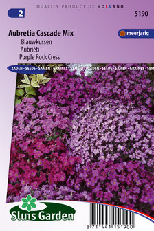 Blauwkussen zaden kopen, Aubrieta hybrid | Moestuinland