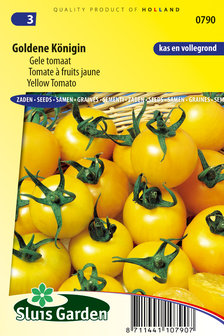 Gele tomaat zaden kopen | Goldene koningin | Moestuinland