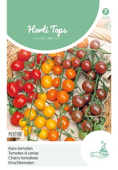 Tomaten zaden kopen, Cherry kerstomaten gekleurde mix | Moestuinland