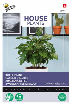 Koffieplant zaden kopen, Coffea Arabica nana | Moestuinland