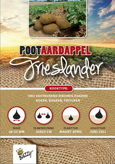 Frieslander pootaardappels kopen, Aardappel 1 kg | Moestuinland