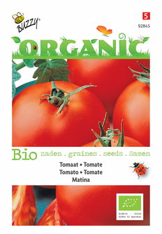 Biologische tomaten zaden kopen, Matino BIO Biolgisch | Moestuinland