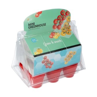 Mini kweekkasje kopen, tomaten mix telen! | Moestuinland