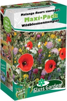 Wildbloemen mix mengsel zaden kopen, Bloemen en kruiden mengsel Maxi Pack 100 gram | Moestuinland