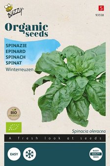 Biologische spinazie zaden kopen, Securo BIO | Moestuinland