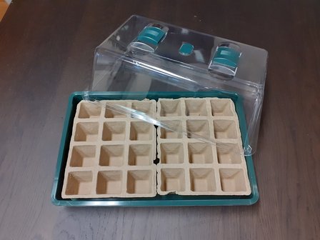 Papieren Kweekpotjes, 5 x 5 centimeter