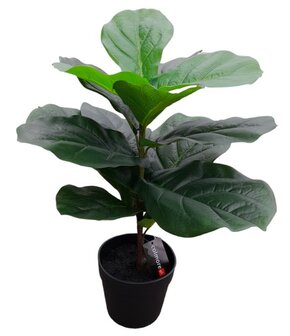 Kunstplant kopen, Tabaksplant (60 centimeter) Polyurethaan Ficus | Moestuinland