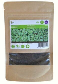 Postelein zaden kopen, Groene Gewone Grootverpakking (50 gram) | Moestuinland