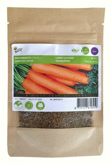 Grootverpakking Flakkee 2 wortel zaden kopen, Winterwortel | Moestuinland