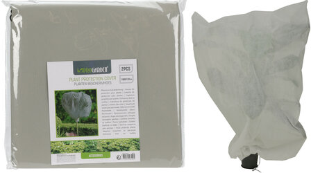 Afdekhoes kopen planten beschermhoes grijs 2 stuks | Moestuinland