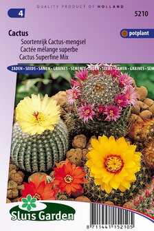 Cactus zaden kopen, Soortenrijk mengsel mix | Moestuinland