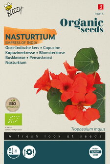 Oost-Indische Kers zaden kopen, Empress of india (Rood) | Moestuinland