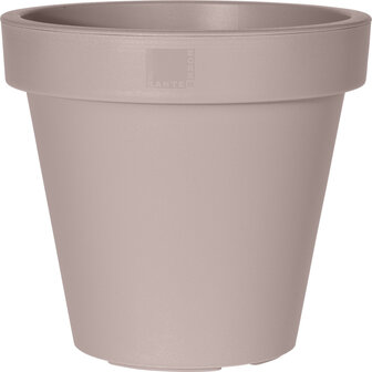 Taupe bloempot kopen, Rond 30 centimeter (Beige)  | Moestuinland