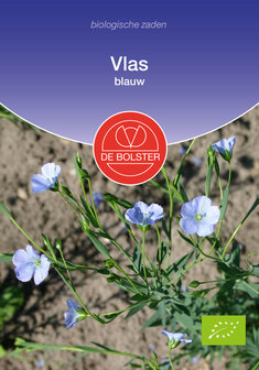 Vlas zaden kopen, Blauwe Vlas (Linum) - BIO | Moestuinland