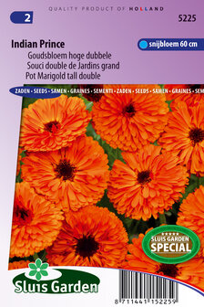 Goudsbloem zaden, Ball&#039;s Orange/Ind. Prince (Calendula)