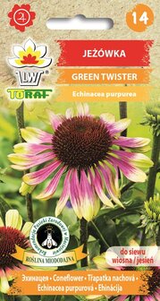 Zonnehoed zaden kopen, Green Twister (Echinacea purpurea) | Moestuinland