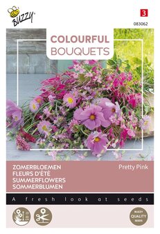 Roze boeket zaden kopen, Pretty Pink | Moestuinland