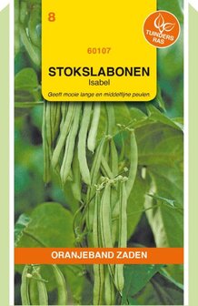 Stokslaboon zaden bestellen, Isabel (Dubbele bonen) | Moestuinland