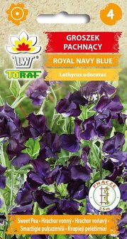 Lathyrus zaden bestellen, Royal Navy Blue (Donkerblauw) | Moestuinland.nl