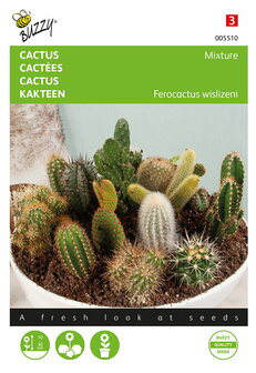 Cactus mengsel mix zaad bestellen, Mengsel cactussen | Moestuinland.nl