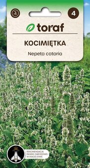 Wit Kattenkruid zaad bestellen, Nepeta cateria (Snwoflake White) | Moestuinland.nl