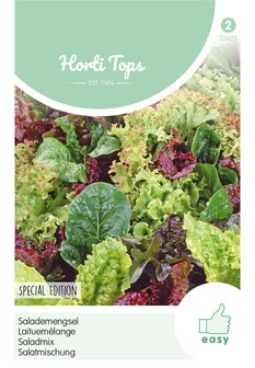 Salademengsel zaden kopen, Sla mix kopen (Baby Leaf) | Moestuinland.nl