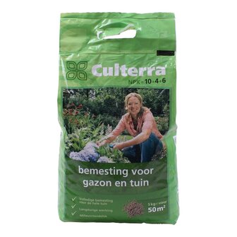 Culterra bemesting kopen voor de tuin en gazon (5kg) | Moestuinland.nl