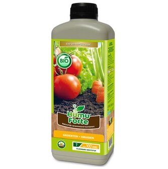 Vloeibare voeding voor groenten en kruiden 1 liter (BIO) | Moestuinland.nl