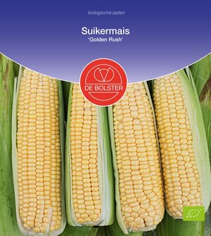 Mais zaden, Suikermais Golden Rush (BIO) | Moestuinland.nl