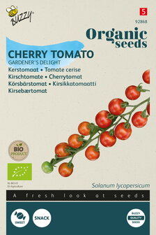 Biologisch tomatenzaad bestellen, Gardener&#039;s Delight (BIO) | Moestuinland.nl