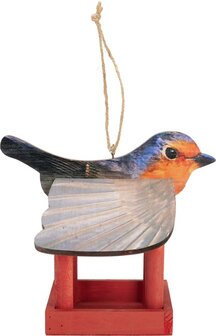 Vogelvoederhuisje Roodborstje