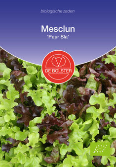Sla biologische zadenmix, mengsel Puur Sla | Moestuinland.nl