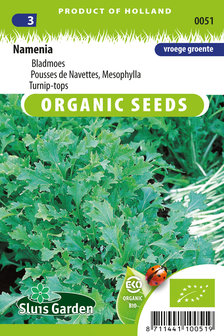 Biologische bladmoes zaden kopen, Namenia (BIO) | Moestuinland