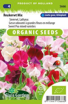 Biologische reukerwt zaden kopen, Lathyrus siererwt mix zaden | Moestuinland