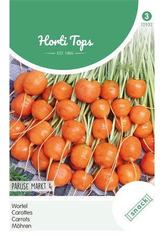 Ronde wortel zaden kopen, Parijse markt 4 | Moestuinland