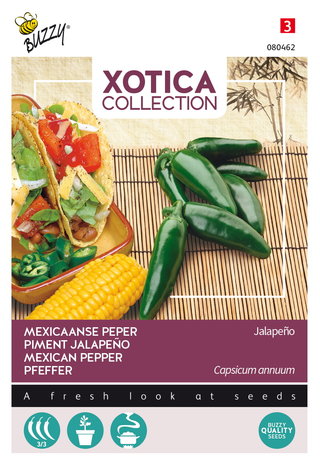 jalapeno zaden kopen, mexicaanse peper | Moestuinland