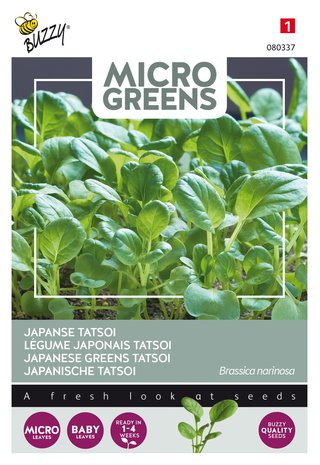 Japanse Tatsoi Zaden Kopen, Micro Greens | Moestuinland