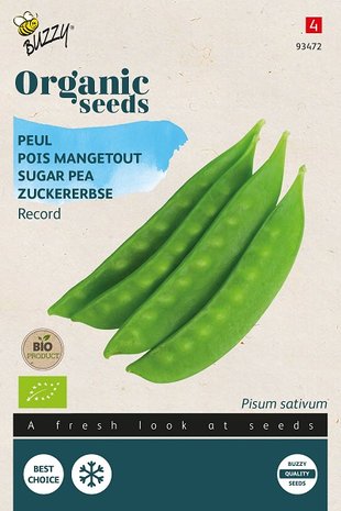 Record biologische peulen zaden kopen, BIO Peul | Moestuinland