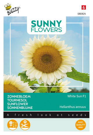 Zonnebloem zaden kopen, Sunflower Valentine RHS | Moestuinland