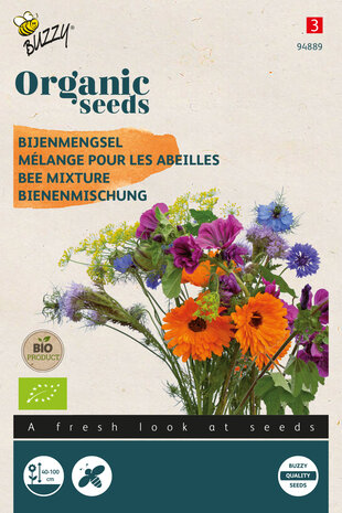 Bloemenmengsel zaden kopen, Bijenmengsel (BIO) | Moestuinland