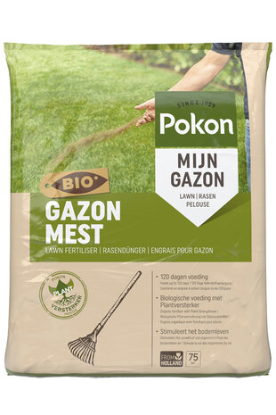Biologische gazonmest en kalk (4kg) Humuforte | moestuinland