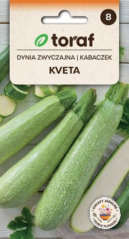 Libanese courgette zaad bestellen, Kveta lichtgroene courgettes | Moestuinland.nl