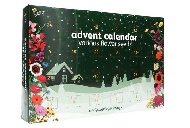 Adventskalender kopen voor de moestuinliefhebber! Adventskalender om af te tellen tot Kerst | Moestuinland.nl