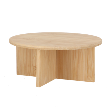 Ronde plantenstandaard kopen van Bamboe, Rond | Moestuinland.nl