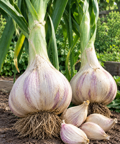 Olifantenknoflook kopen, 5 losse tenen (Reuzenknoflook) | Moestuinland.nl