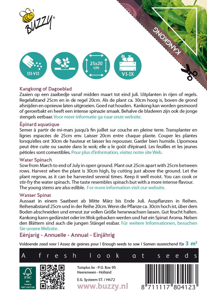 Kankong Zaden, Dagoeblad