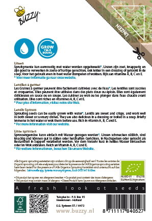 Linzen Zaden, Organic Sprouting | BIO