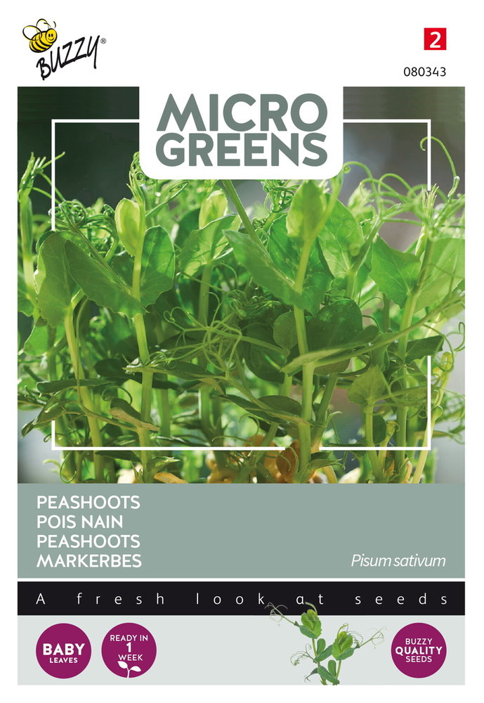 Peashoots Zaden, Micro Greens