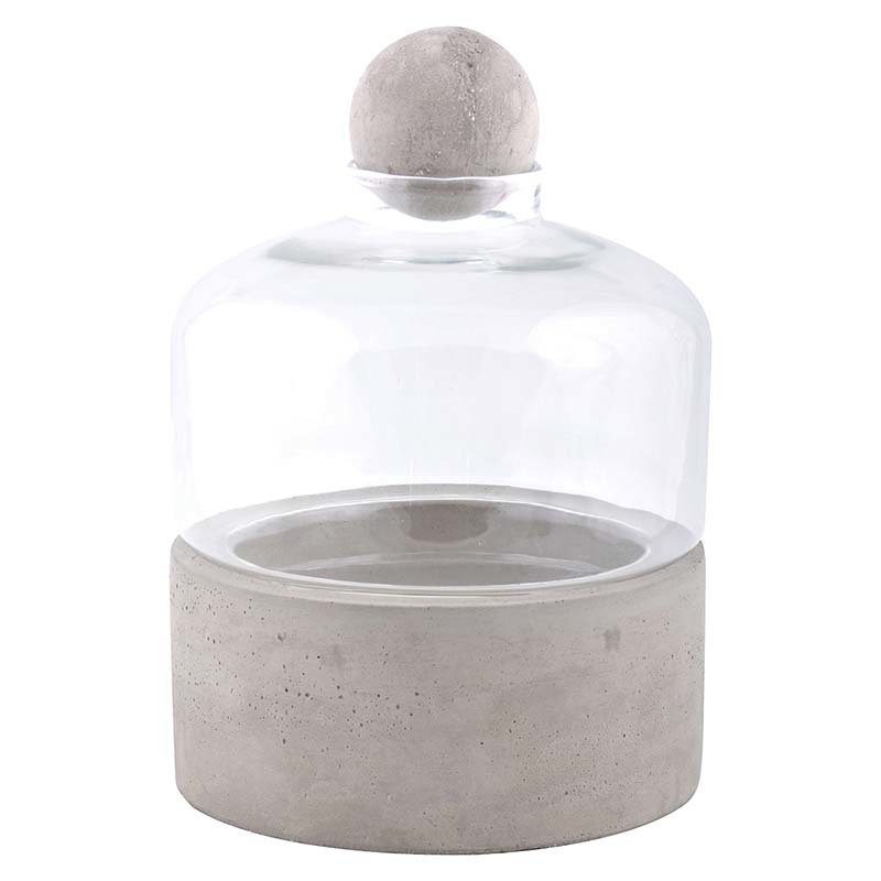Kweekfles terrarium, Beton schaal (Esschert Design)