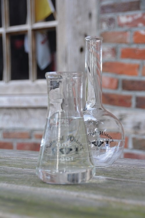 Stek glas, Rondbodemkolf (500ml)